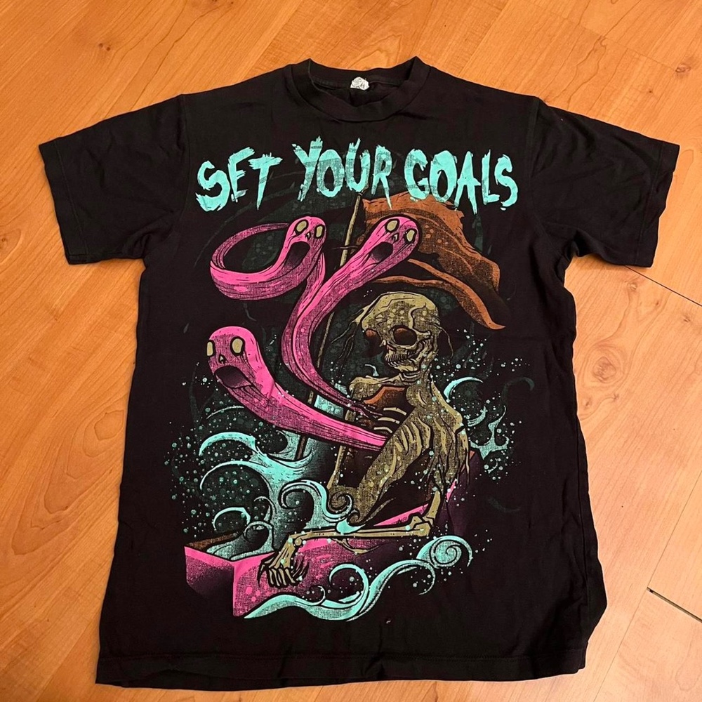 Set Your Goals Tee Size XS